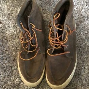 Brown Ralph Lauren Polo boots